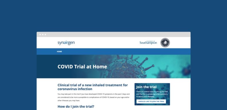 Covid trial at home
